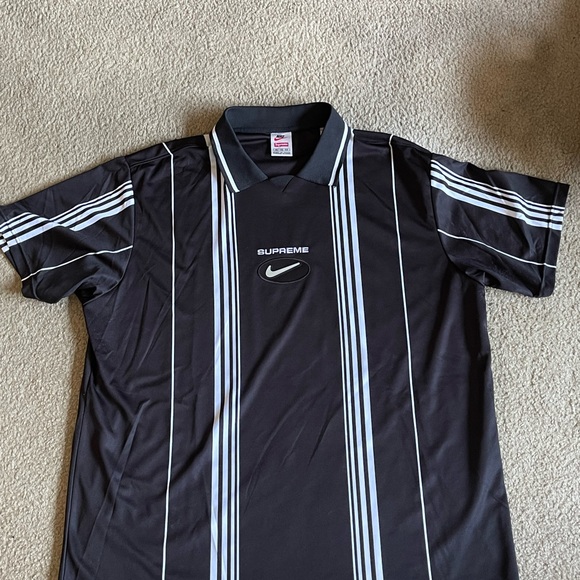 Supreme Nike Jewel Stripe Soccer Jersey